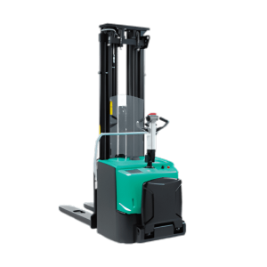 Image d'un gerbeur accompagnant électrique SBP12N2C Mitsubishi Forklift